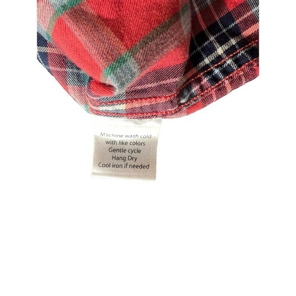 UNTUCKit Women’s Plaid Button-up Size‎ 14 Multi-Color - Picture 7 of 7